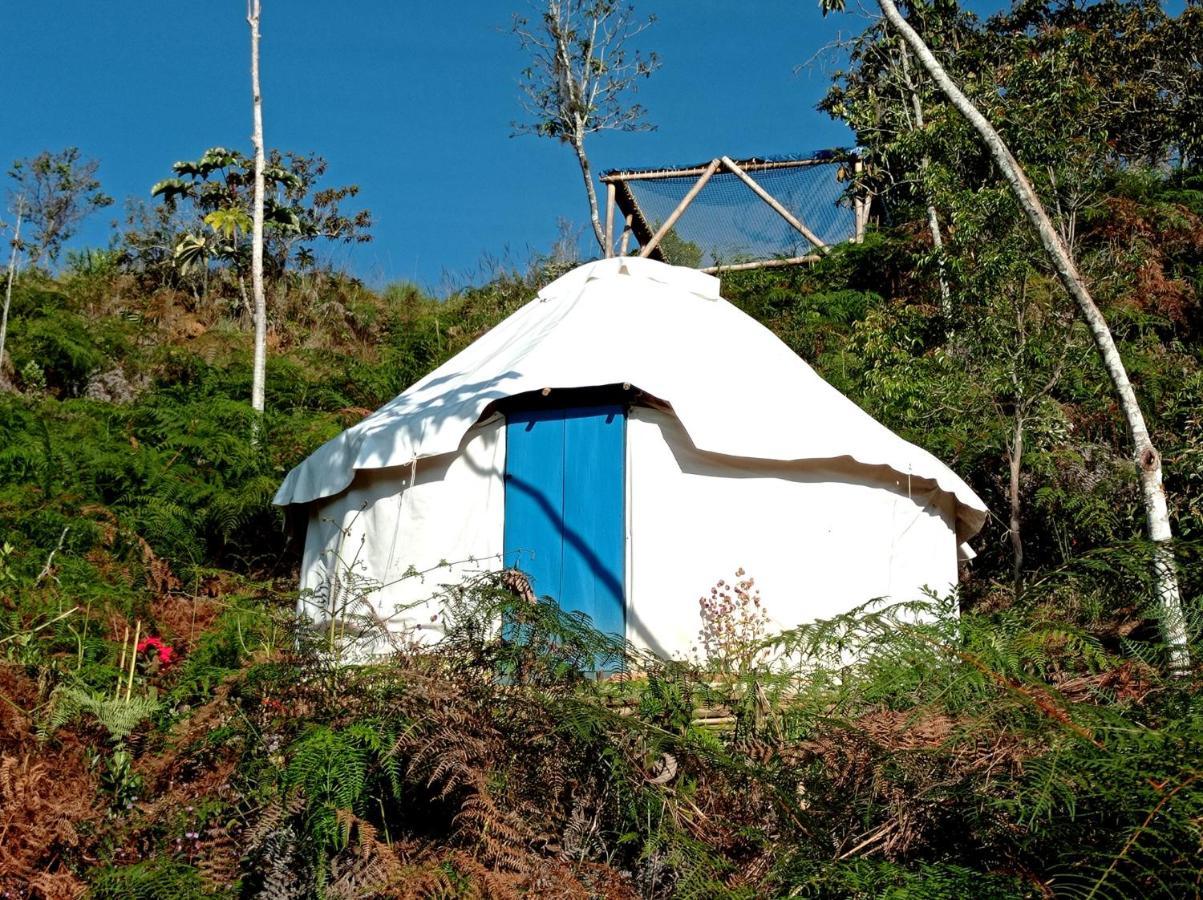 La Pacha Hostel Barichara Exteriör bild