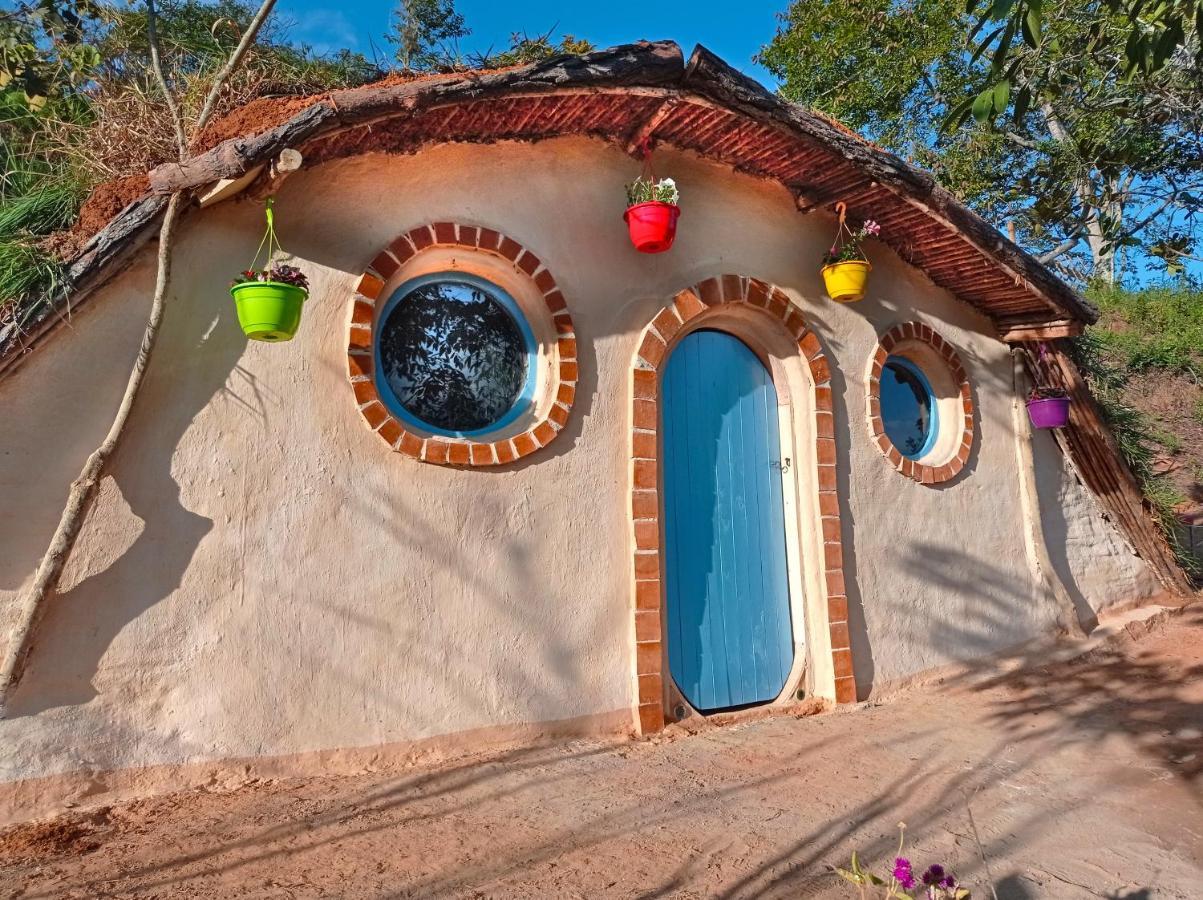 La Pacha Hostel Barichara Exteriör bild