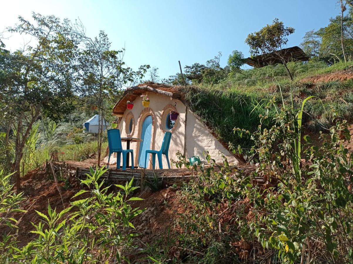 La Pacha Hostel Barichara Exteriör bild