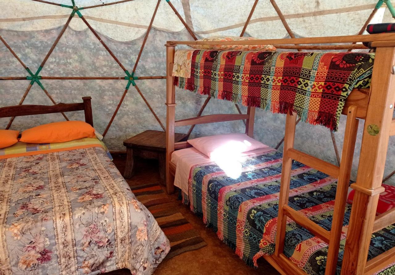 La Pacha Hostel Barichara Exteriör bild