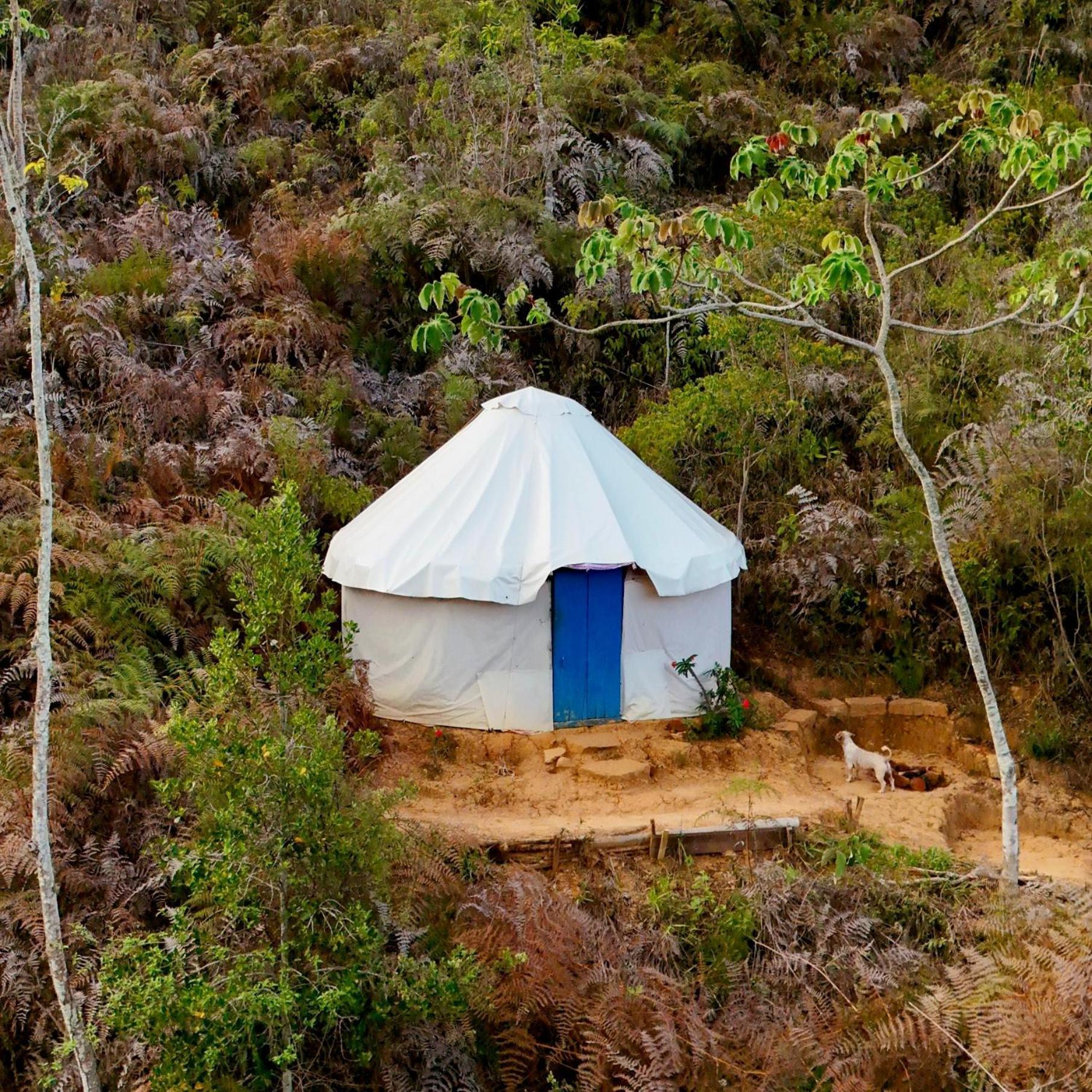 La Pacha Hostel Barichara Exteriör bild